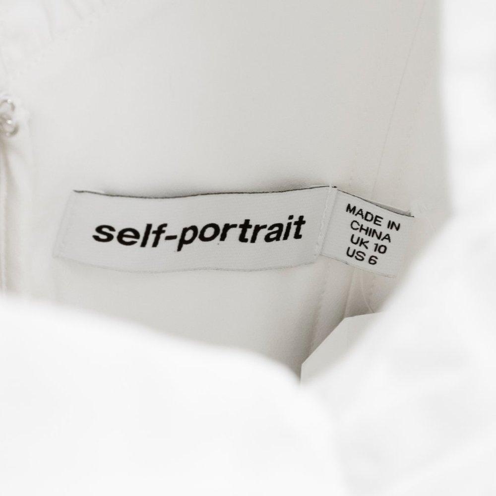 Self-Portrait Ruched Puff-Sleeve Bodice - Picture 5 of 11
